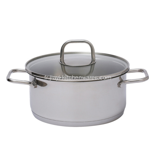 Ensembles de batterie de cuisine antiadhésive SUS304 Casserole Ensembles Jy-Hj de pot de lait